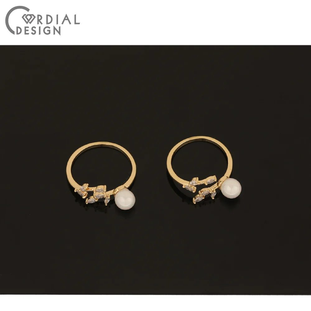 Cordial Design 10Pcs 21*21MM Jewelry Accessories/CZ Ring Settings/Hand Made/Imitation Pearl/Genuine Gold Plating/DIY Making
Cordial Design 10Pcs 21*21MM Jewelry Accessories/CZ Ring Settings/Hand Made/Imitation Pearl/Genuine Gold Plating/DIY Making