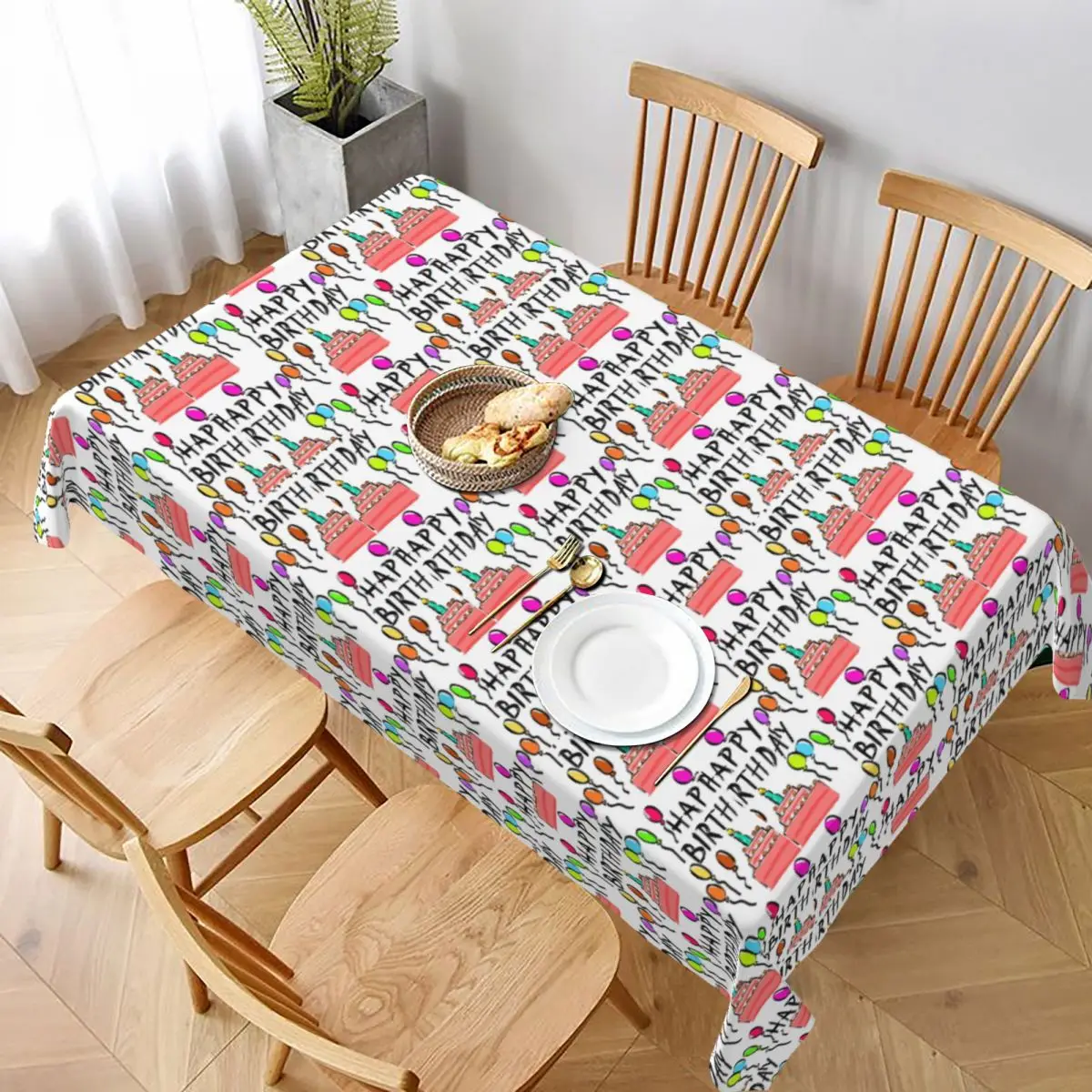 Happy Birthday Tablecloth Balloon Cake Print Decoration Table Cover Polyester Garden Wholesale Square Table Cloth
Happy Birthday Tablecloth Balloon Cake Print Decoration Table Cover Polyester Garden Wholesale Square Table Cloth