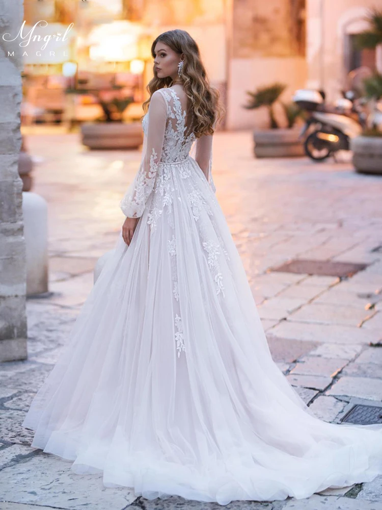 MNGRL New Simple Wedding Dress Backless Sleeveless Design Chiffon Lace Bride Dresses Princess Dress Plus Size Tailor-made
MNGRL New Simple Wedding Dress Backless Sleeveless Design Chiffon Lace Bride Dresses Princess Dress Plus Size Tailor-made
