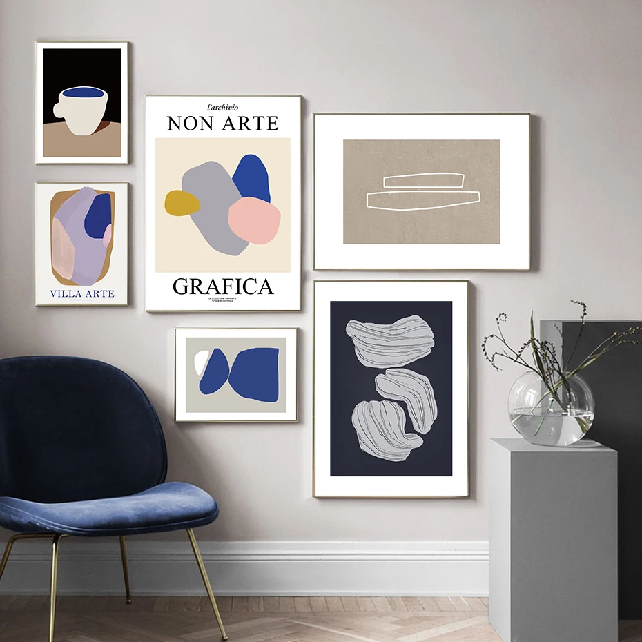 Vintage Abstract Blue Beige Sketch Geometric Posters Canvas Painting Wall Art Print Picture for Living Room Home Decoration
Vintage Abstract Blue Beige Sketch Geometric Posters Canvas Painting Wall Art Print Picture for Living Room Home Decoration