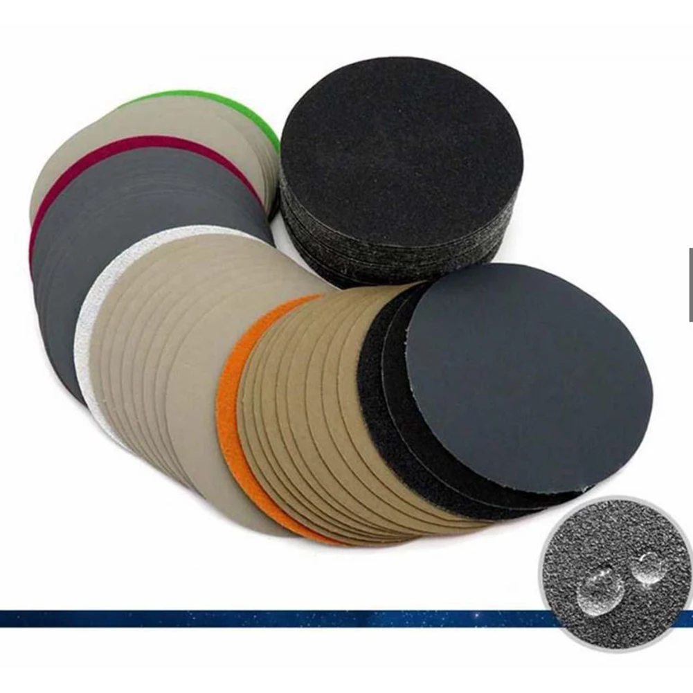 50pcs 3 Inch Wet Dry Sandpaper Sanding Discs Abrasive Pads 00/600/800/1500/2000/2500/3000/4000/5000/7000 Grit
50pcs 3 Inch Wet Dry Sandpaper Sanding Discs Abrasive Pads 00/600/800/1500/2000/2500/3000/4000/5000/7000 Grit