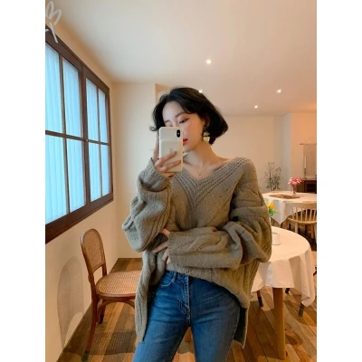 Chic Sweater Women 2020 Autumn Korean Sexy Off Shoulder Pullovers White Knitwear
Chic Sweater Women 2020 Autumn Korean Sexy Off Shoulder Pullovers White Knitwear