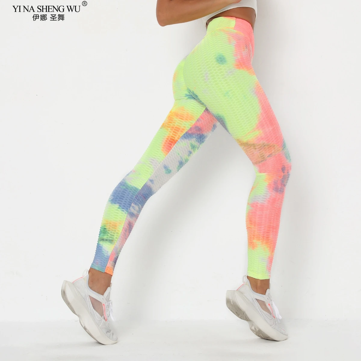 Женские спортивные Леггинсы с завязкой, спортивные Леггинсы с высокой талией для фитнеса, спортивные брюки для бега, штаны для йоги с эффектом пуш-ап
Женские спортивные Леггинсы с завязкой, спортивные Леггинсы с высокой талией для фитнеса, спортивные брюки для бега, штаны для йоги с эффектом пуш-ап