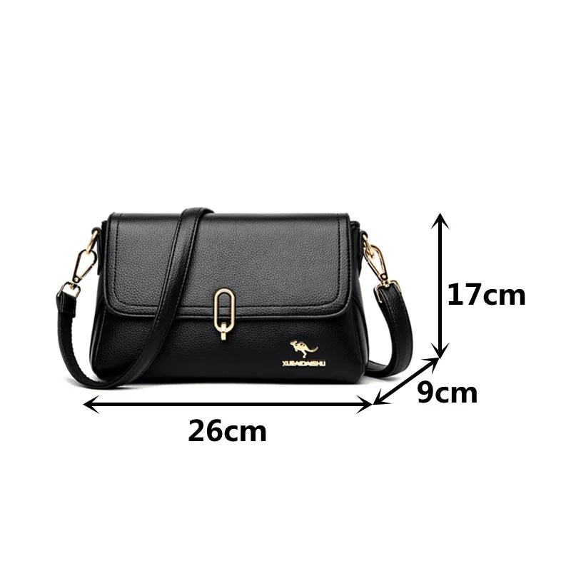 Simple Solid Color Messenger Bag Luxury Women Brand Leather Crossbody Bag Ladies Hot Sale Small Flap Shoulder Bag Bolsa Feminina
Simple Solid Color Messenger Bag Luxury Women Brand Leather Crossbody Bag Ladies Hot Sale Small Flap Shoulder Bag Bolsa Feminina