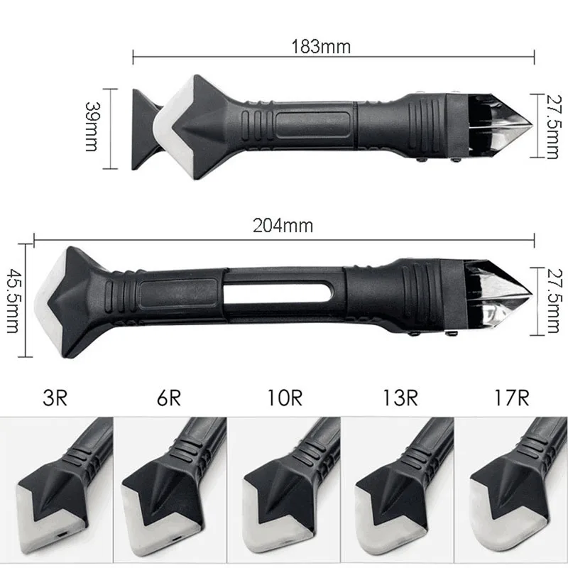 11PCS Creative 5In1 Silicone Remover Set Caulk Finisher Sealant Angle Scraper Grout Kit Tools Plastic Hand Tools Set Accessories
11PCS Creative 5In1 Silicone Remover Set Caulk Finisher Sealant Angle Scraper Grout Kit Tools Plastic Hand Tools Set Accessories