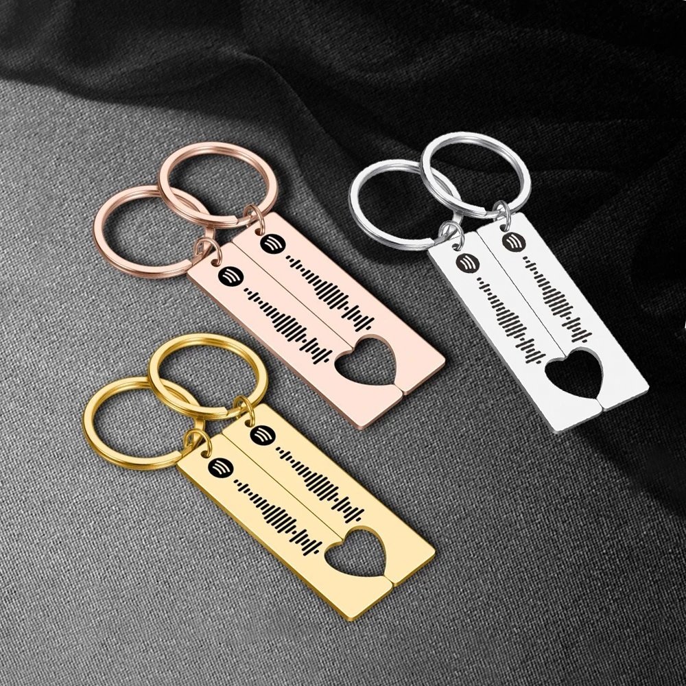 Couple Music Gift Keychain Personalized Spotify Code Keychains Custom Music Spotify Scan Code Key Chain Engrave Key Ring Jewelry
Couple Music Gift Keychain Personalized Spotify Code Keychains Custom Music Spotify Scan Code Key Chain Engrave Key Ring Jewelry