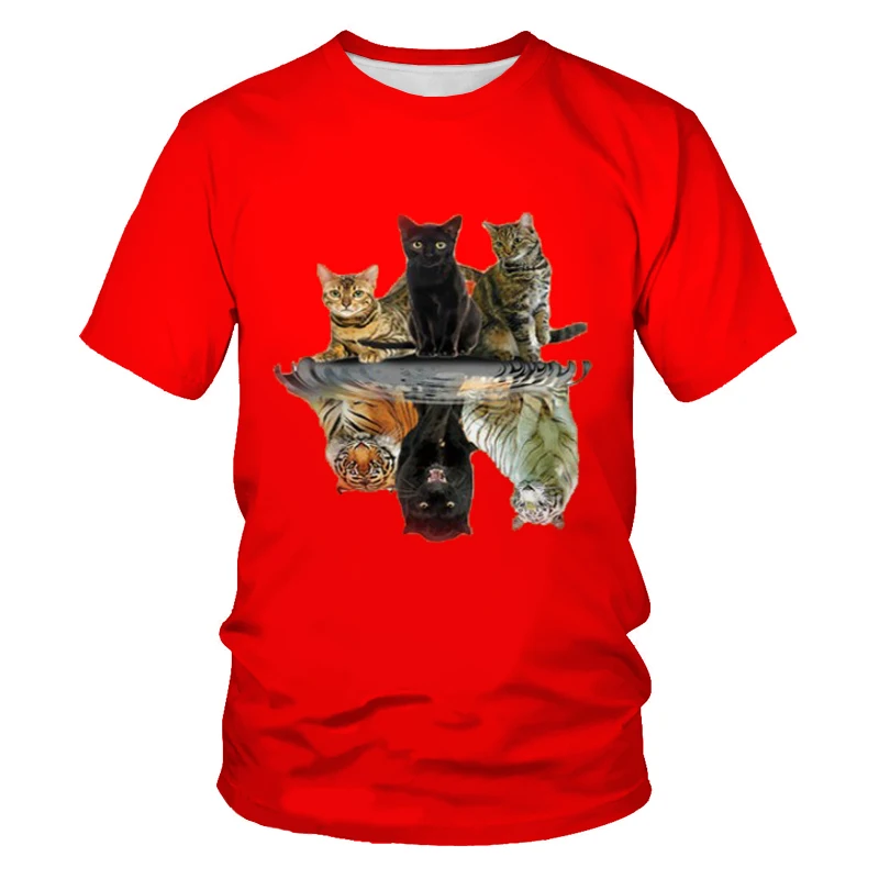 2021 men's summer new 3DT shirts cute cat 3D digital printing series handsome guys and beautiful women oversized T-shirts
2021 men's summer new 3DT shirts cute cat 3D digital printing series handsome guys and beautiful women oversized T-shirts