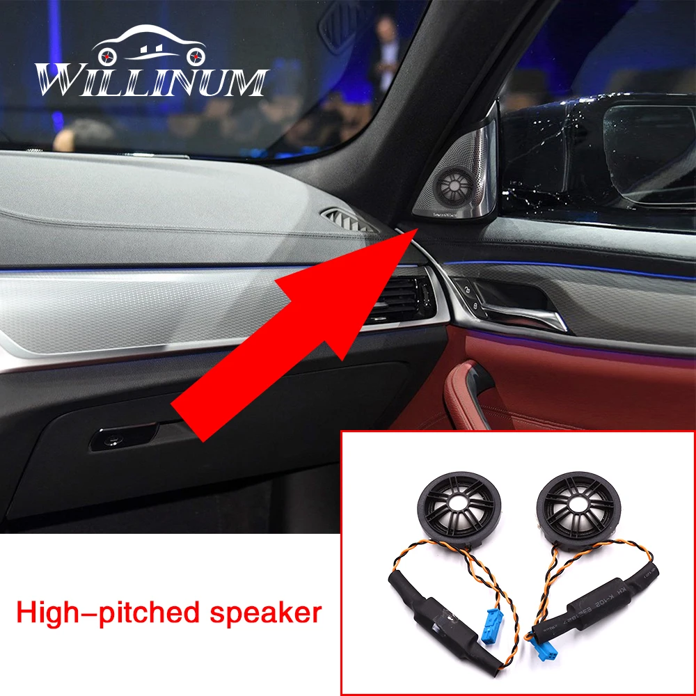 Car tweeter for BMW F10 F11 F30 F32 G30 G11 E90 E70 F02 auto front door speaker audio system loudspeaker trumpet horn treble
Car tweeter for BMW F10 F11 F30 F32 G30 G11 E90 E70 F02 auto front door speaker audio system loudspeaker trumpet horn treble