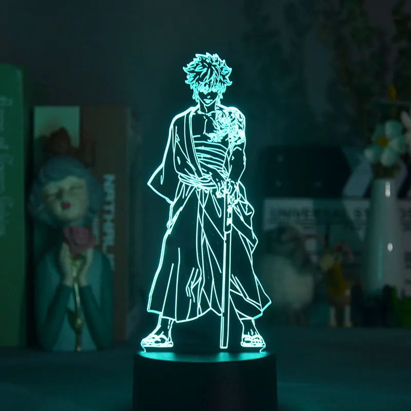 

Smart Phone Control 3D Decorative Led Lights Animation Swordsman Night Lamp Lantern Will Of Holidays Nightlight Switch Atmosph