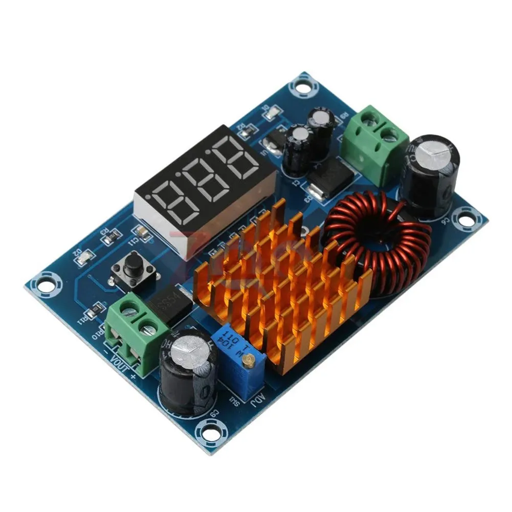 DC 3V-35V To DC 5V-45V Boost Module Digital Voltmeter DC-DC Step Up Module Boost Converter Board 5A Power Adjustable For Voltage
DC 3V-35V To DC 5V-45V Boost Module Digital Voltmeter DC-DC Step Up Module Boost Converter Board 5A Power Adjustable For Voltage