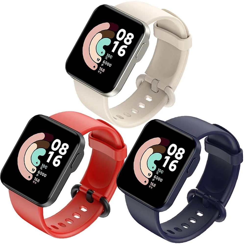 Ремешок силиконовый для Mi Watch Lite, сменный Браслет для умных часов XiaoMi Mi Watch Lite
Ремешок силиконовый для Mi Watch Lite, сменный Браслет для умных часов XiaoMi Mi Watch Lite