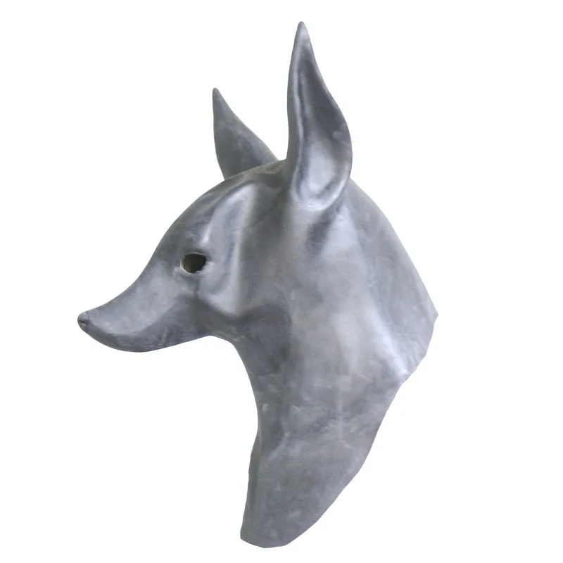 Ancient Egyptian Myths Death Anubis Wolf Face Mask Latex Helmet Halloween Masks for Adult Retro Egypt Pharaoh Hat
Ancient Egyptian Myths Death Anubis Wolf Face Mask Latex Helmet Halloween Masks for Adult Retro Egypt Pharaoh Hat