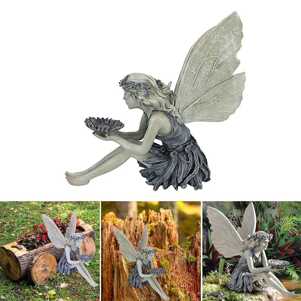 The Sunflower Fairy Statue Beautiful Angel Sculpture Realistic Figure Ornament Stone Garden Yard Art Outdoor Garden Decoration
The Sunflower Fairy Statue Beautiful Angel Sculpture Realistic Figure Ornament Stone Garden Yard Art Outdoor Garden Decoration