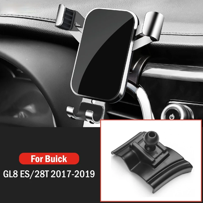 Car Mobile Phone Holder Air Vent Mount GPS Stand Gravity Navigation Bracket For Buick GL ES/28T 2017-2019 Car Accessories
Car Mobile Phone Holder Air Vent Mount GPS Stand Gravity Navigation Bracket For Buick GL ES/28T 2017-2019 Car Accessories