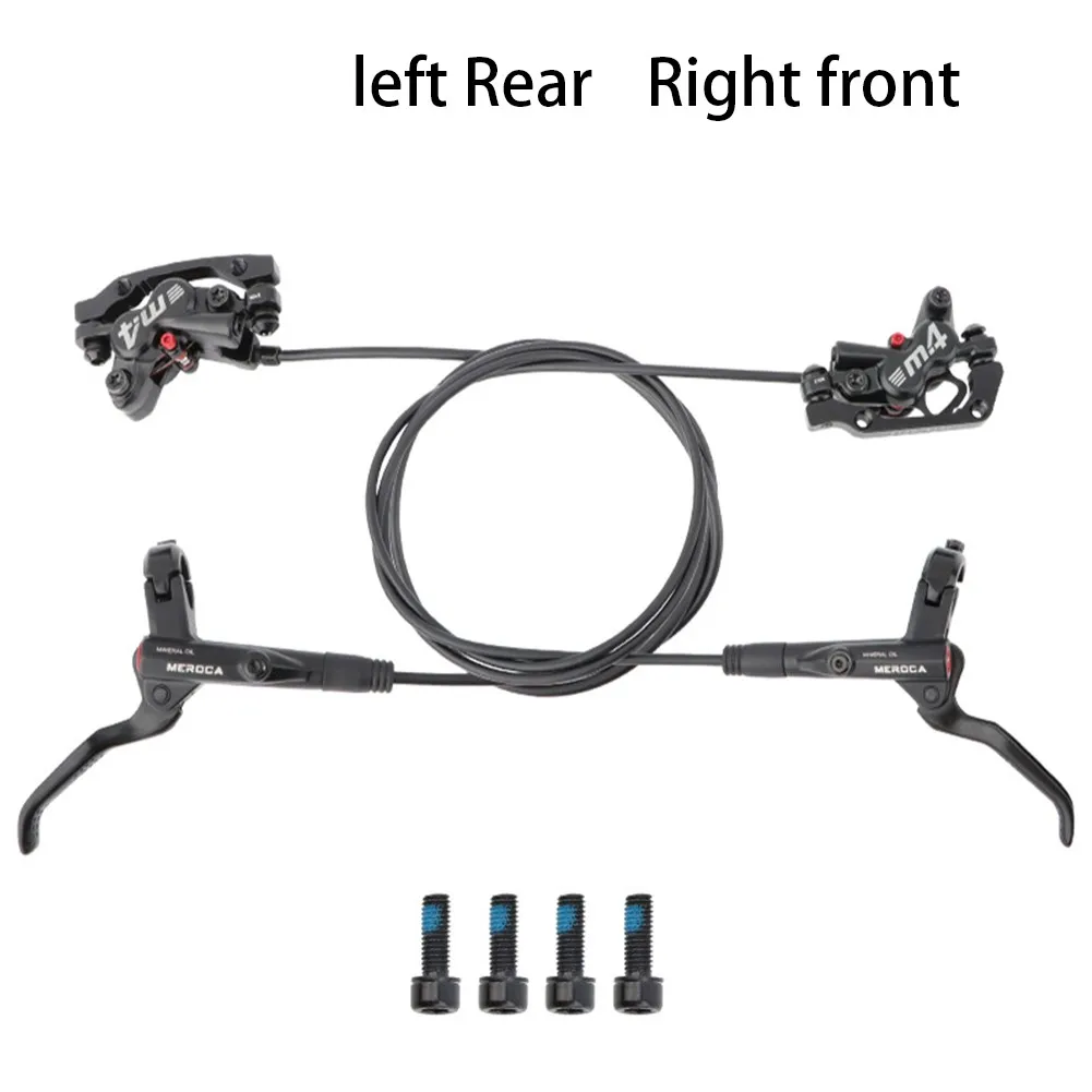 MEROCA MTB Hydraulic Brakes Set For Bicycle Disc 4 Pushes Piston Mountain Bike Right Front Left Rear Bike Scooter Cycling Parts
MEROCA MTB Hydraulic Brakes Set For Bicycle Disc 4 Pushes Piston Mountain Bike Right Front Left Rear Bike Scooter Cycling Parts