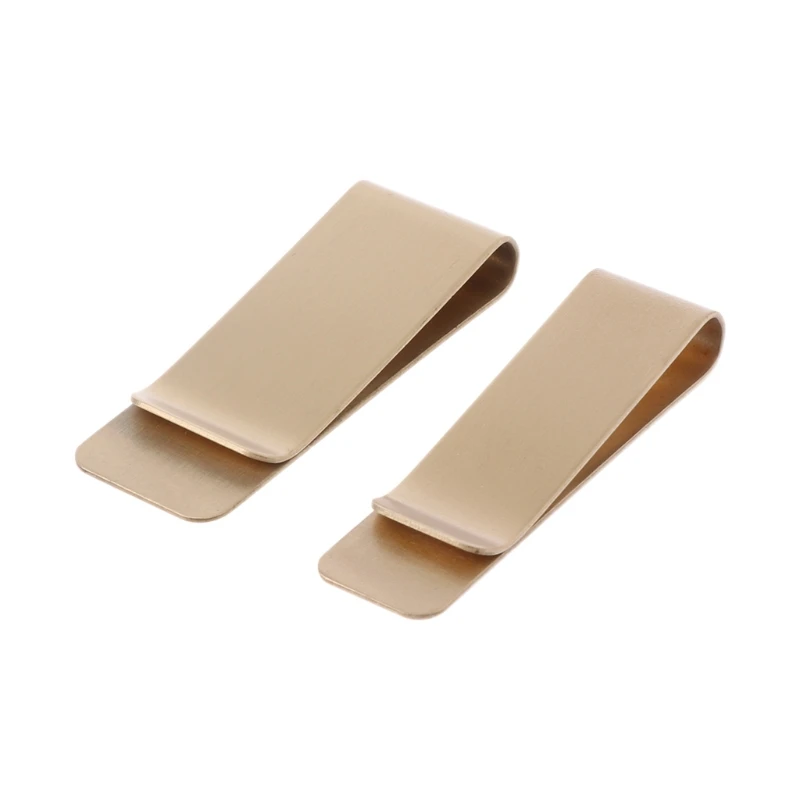 Slim Pocket Brass Metal Clip Men Purse Credit Card Cash Clamp Money Clip Wallet
Slim Pocket Brass Metal Clip Men Purse Credit Card Cash Clamp Money Clip Wallet