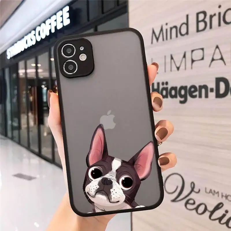 Dog French Bulldog Phone Case For iphone 12 11 8 7 plus mini x xs xr pro max matte transparent cover
Dog French Bulldog Phone Case For iphone 12 11 8 7 plus mini x xs xr pro max matte transparent cover