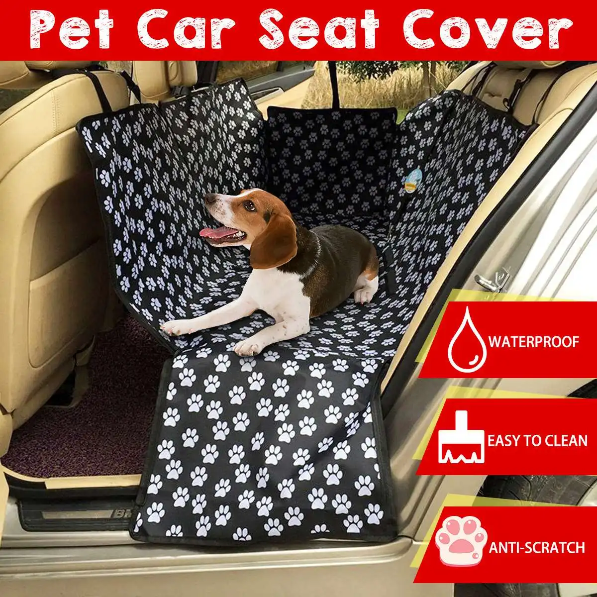 Dog Carriers Waterproof Rear Back Pet Dog Car Seat Cover Mats Hammock Protector with Safety Belt transportin perro 130x150x55cm
Dog Carriers Waterproof Rear Back Pet Dog Car Seat Cover Mats Hammock Protector with Safety Belt transportin perro 130x150x55cm
