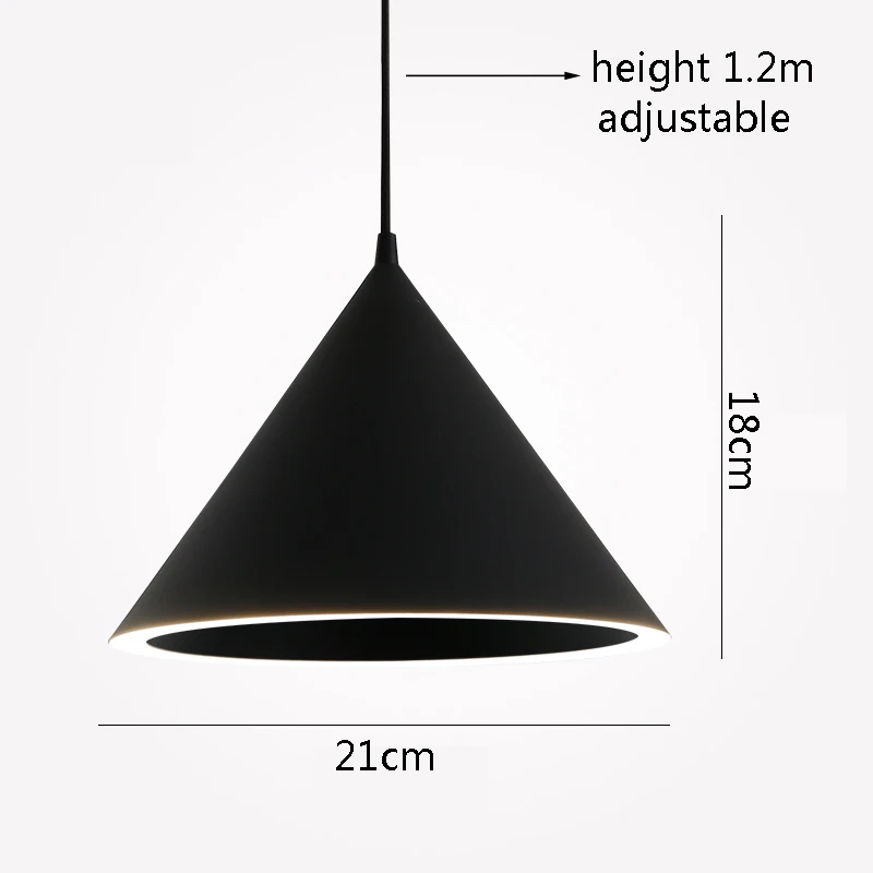 Pendant Lights Creative Nordic Led Pendant Lamp Minimalism Aluminum Acylic Hanglamp For Living Room Bedroom Suspension Luminaire 
Pendant Lights Creative Nordic Led Pendant Lamp Minimalism Aluminum Acylic Hanglamp For Living Room Bedroom Suspension Luminaire