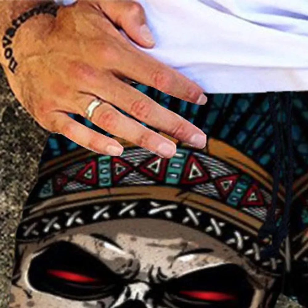 2021 Summer New Europe America Casual Pants Men's Mid Waist Casual Printing Skull Fashion Loose Simplicity Sandy Beach
2021 Summer New Europe America Casual Pants Men's Mid Waist Casual Printing Skull Fashion Loose Simplicity Sandy Beach