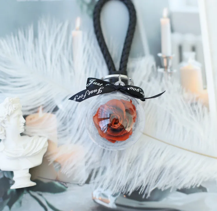 Wholesale Gift Valentine's Day Gift Creative Eternal Float Hanging Keychain Leather Rope Key Ring Souvenir Keychains Flower Girl
Wholesale Gift Valentine's Day Gift Creative Eternal Float Hanging Keychain Leather Rope Key Ring Souvenir Keychains Flower Girl