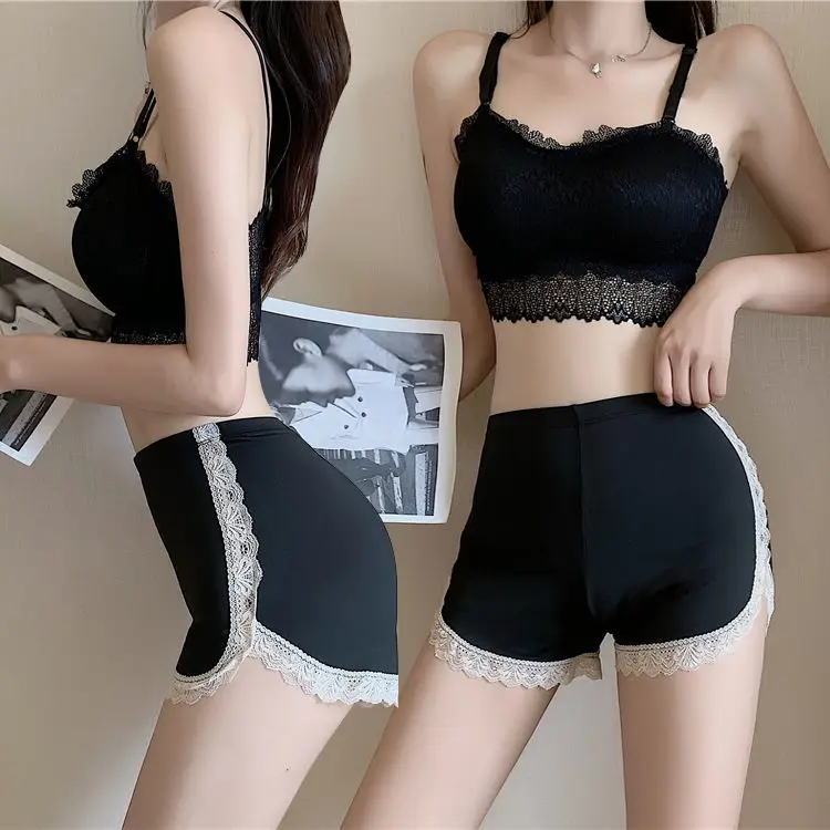 Summer light proof safety pants lace bottoms women can wear pants High Waist Shorts safety pants women's wear
Summer light proof safety pants lace bottoms women can wear pants High Waist Shorts safety pants women's wear