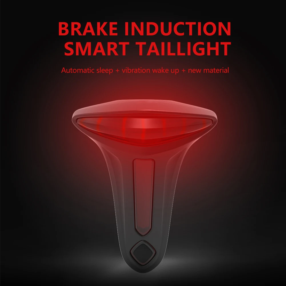 Sensoring Brake Bicycle Tail Light Auto Star Stop USB Bike Lights LED Cycling Taillight Flashlight For Bike Rainproof Accessorie
Sensoring Brake Bicycle Tail Light Auto Star Stop USB Bike Lights LED Cycling Taillight Flashlight For Bike Rainproof Accessorie