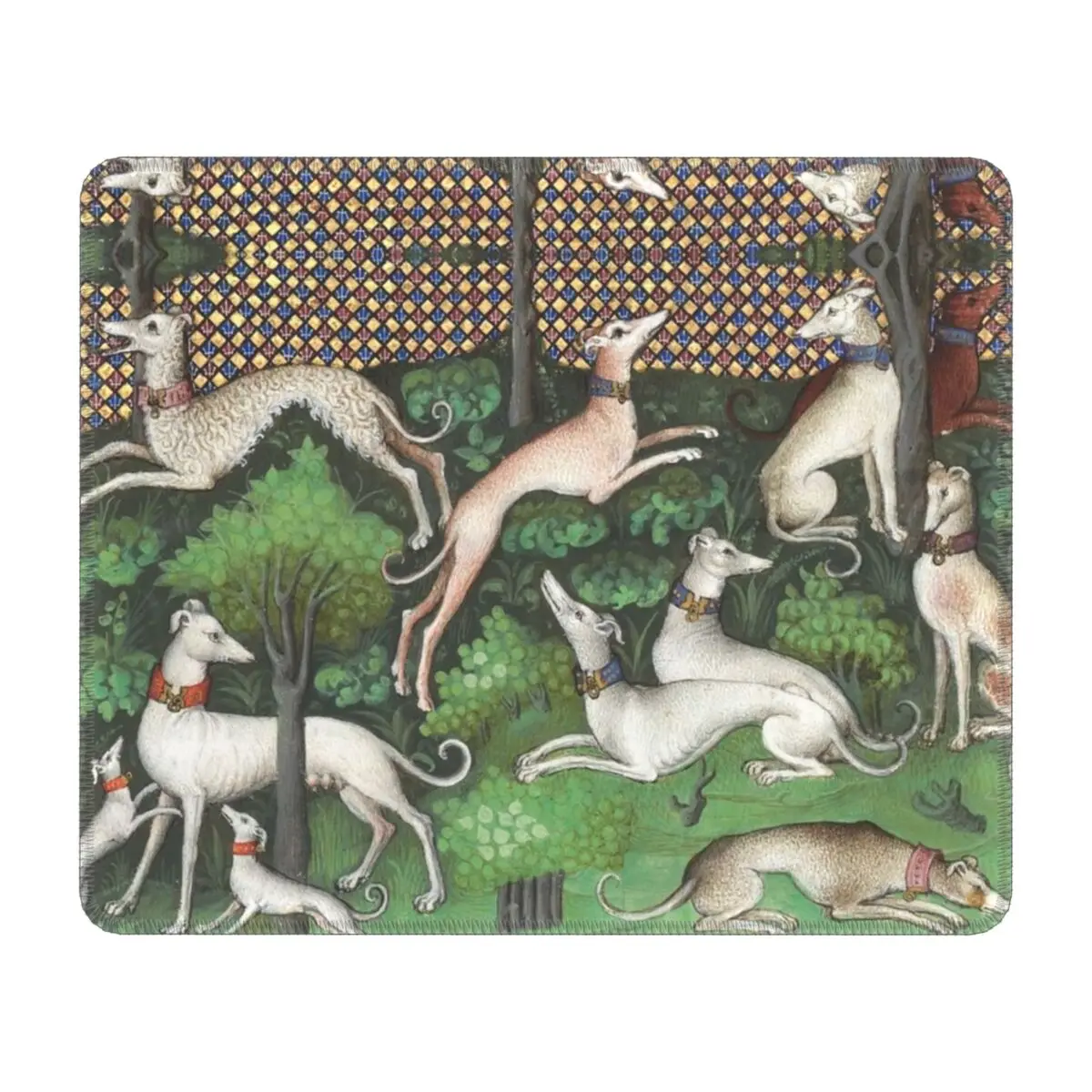 Medieval Greyhound Sihthound Mouse Pad Non-Slip Rubber Base Gamer Mousepad Accessories Royal Hound Dog Office Computer Desk Mat
Medieval Greyhound Sihthound Mouse Pad Non-Slip Rubber Base Gamer Mousepad Accessories Royal Hound Dog Office Computer Desk Mat
