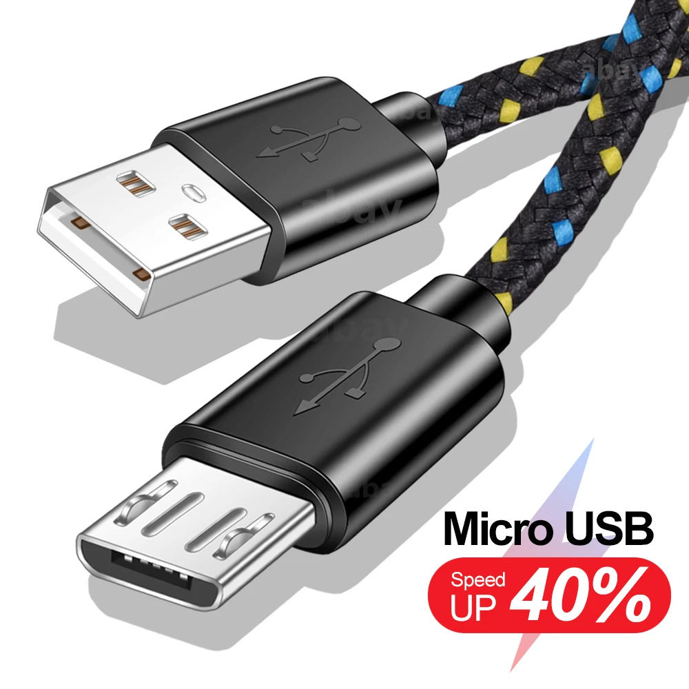 2m 3m Micro USB Cable 3A Fast Charging Data Cable for Xiaomi Redmi 4X Samsung J7 Android Mobile Phone Microusb Charger
2m 3m Micro USB Cable 3A Fast Charging Data Cable for Xiaomi Redmi 4X Samsung J7 Android Mobile Phone Microusb Charger