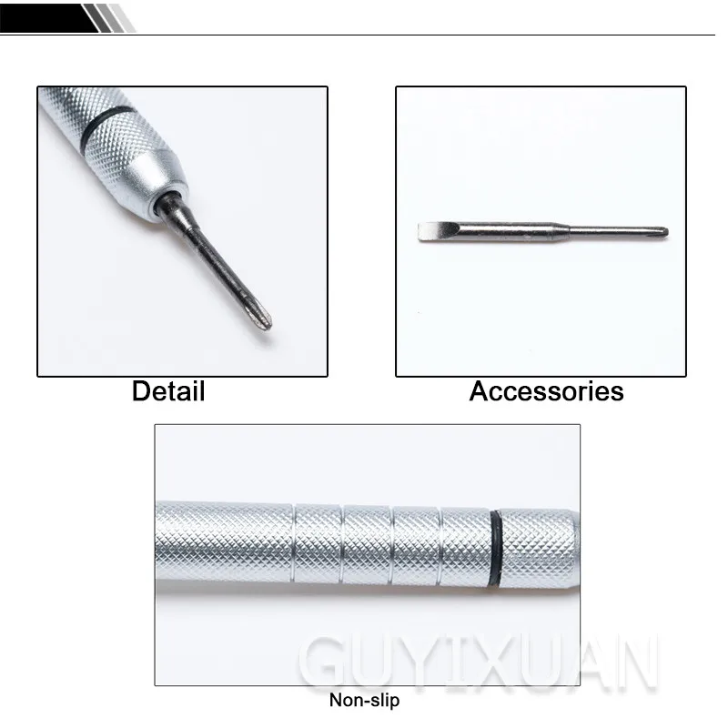 Glasses screwdriver set Glasses repair tools 7 piece set Aluminum alloy Swivel base Glasses repair tools
Glasses screwdriver set Glasses repair tools 7 piece set Aluminum alloy Swivel base Glasses repair tools