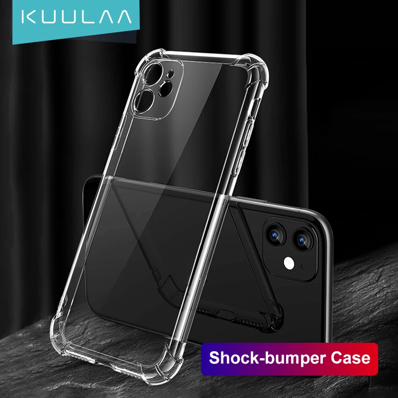 KUULAA Cover For Iphone 11 12 Pro Max Case Luxury Clear Shockproof Phone Case For iPhone 12 Mini 11 Pro Camera Lens Protection
KUULAA Cover For Iphone 11 12 Pro Max Case Luxury Clear Shockproof Phone Case For iPhone 12 Mini 11 Pro Camera Lens Protection