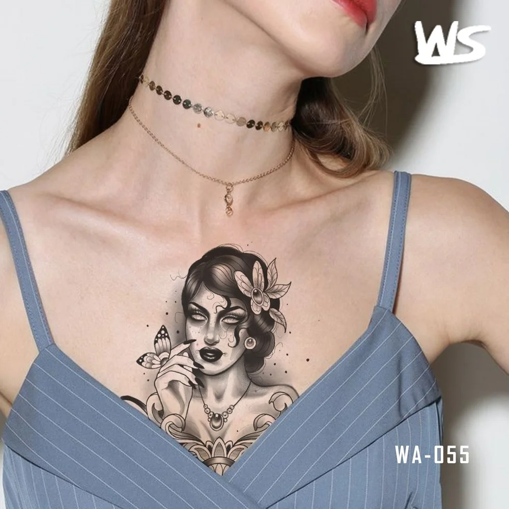 Waterproof Temporary Tattoo Stickers Japanese Flower Arm Art Leg Tatto Stockings Black Transfer Sexy Tattoos for Women Girls
Waterproof Temporary Tattoo Stickers Japanese Flower Arm Art Leg Tatto Stockings Black Transfer Sexy Tattoos for Women Girls