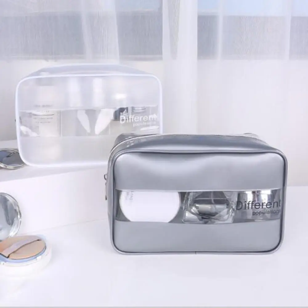 Hot fashion Women Men Cosmetic Bag Large Capacity Travel Storage Bag Stitching Three-dimensional Waterproof Pvc Cosmetic Bag
Hot fashion Women Men Cosmetic Bag Large Capacity Travel Storage Bag Stitching Three-dimensional Waterproof Pvc Cosmetic Bag