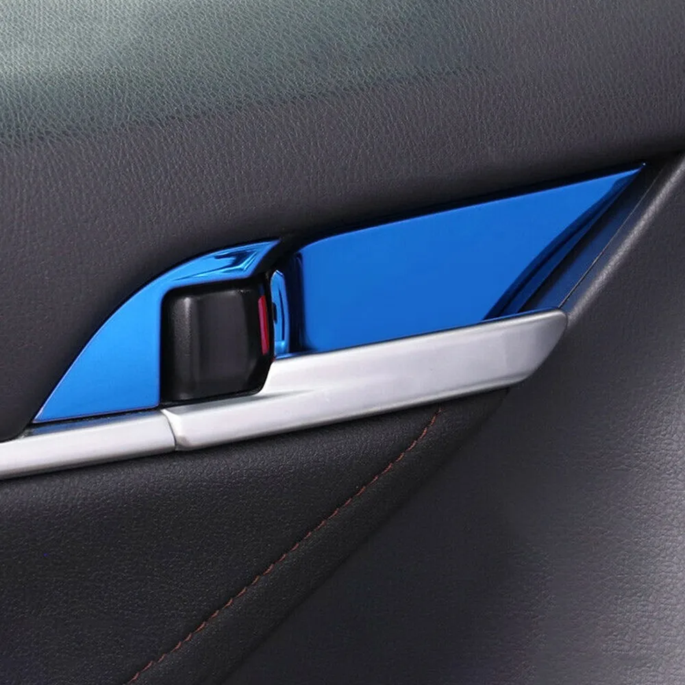 Fit For Toyota Camry 2018-2019-20-2021 8 X Blue Stainless Steel Interior Door Bowl Cover Trim Door Handle Decoration
Fit For Toyota Camry 2018-2019-20-2021 8 X Blue Stainless Steel Interior Door Bowl Cover Trim Door Handle Decoration