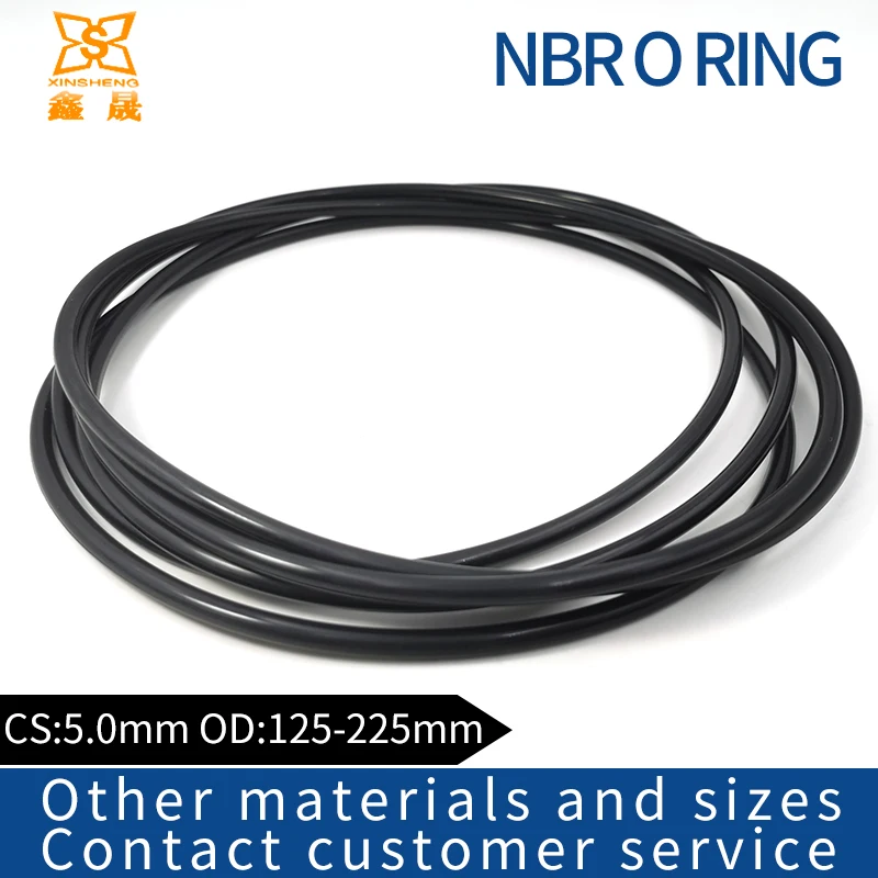Резиновое кольцо, черное уплотнительное кольцо NBR, модель CS5.0mm OD130/140/150/160/170175/185/190/195/200/210 мм, уплотнительное кольцо Washe
Резиновое кольцо, черное уплотнительное кольцо NBR, модель CS5.0mm OD130/140/150/160/170175/185/190/195/200/210 мм, уплотнительное кольцо Washe
