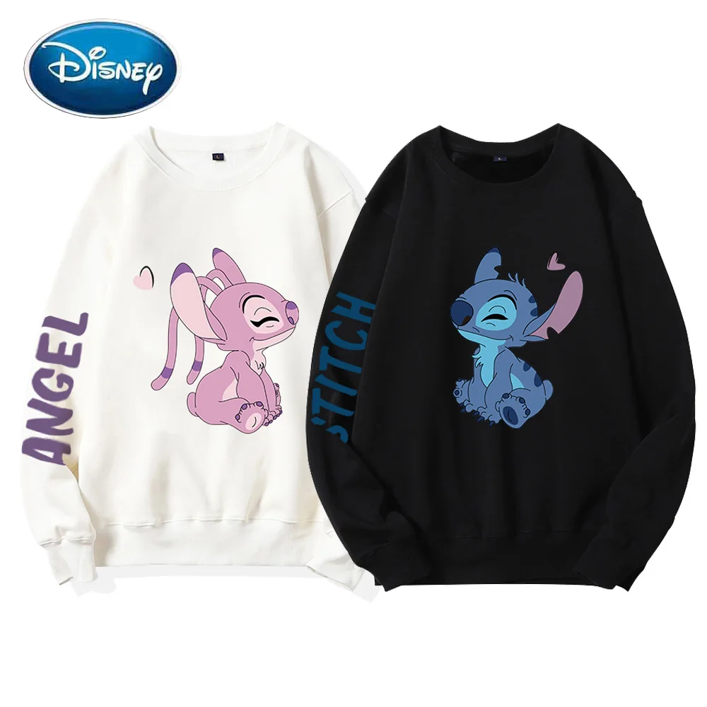 Disney Women Sweatshirt Fashion Stitch Little Monster Angel Letter Cartoon Print O-Neck Unisex Long Sleeve Jumper Tops 9 Colors
Disney Women Sweatshirt Fashion Stitch Little Monster Angel Letter Cartoon Print O-Neck Unisex Long Sleeve Jumper Tops 9 Colors