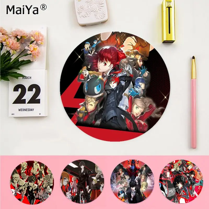 Игровой круглый коврик для мыши MaiYa Funny Persona 5, компьютерные коврики, нескользящий коврик для ноутбука и ПК, коврик для мышки, игровой коврик д...
Игровой круглый коврик для мыши MaiYa Funny Persona 5, компьютерные коврики, нескользящий коврик для ноутбука и ПК, коврик для мышки, игровой коврик д...