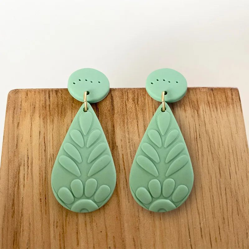 Origin Summer Bohemia Geometric Leaves Dangle Earring for Women Charming Circle Polymer Clay Wedding Earring Jewelry Pendientes 
Origin Summer Bohemia Geometric Leaves Dangle Earring for Women Charming Circle Polymer Clay Wedding Earring Jewelry Pendientes