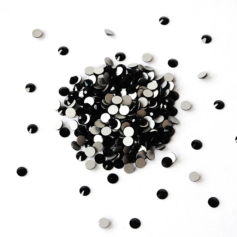 ss3-ss34 Nail Art Rhinestones Crystal Flat Back Jet Color Non Hotfix Stone Diamonds For 3D Nails Decorations
ss3-ss34 Nail Art Rhinestones Crystal Flat Back Jet Color Non Hotfix Stone Diamonds For 3D Nails Decorations