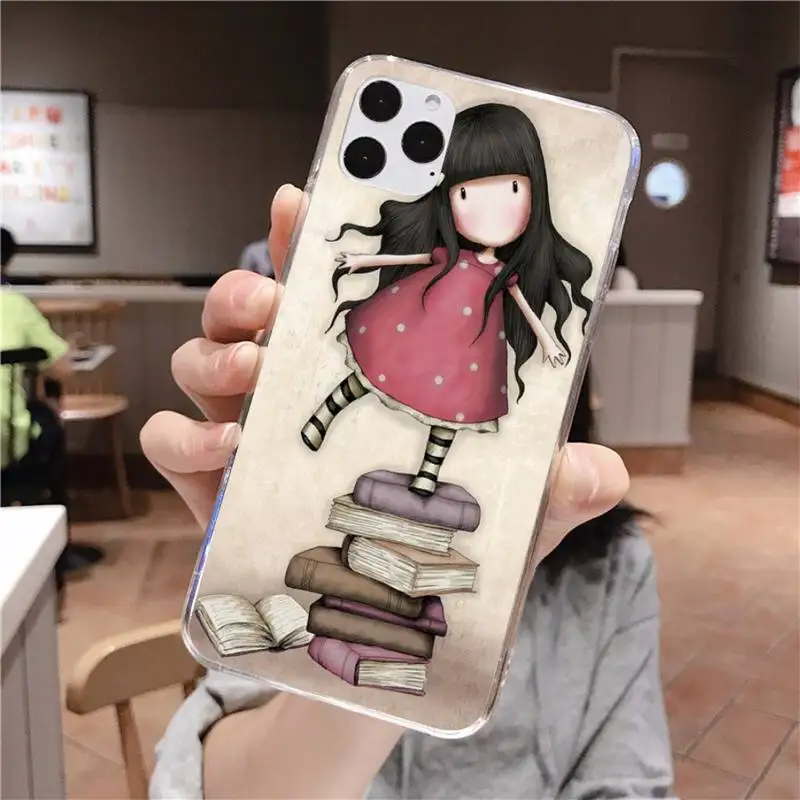 Cartoon girl Santoro Gorjuss Phone Case For iphone 12 11 Pro Max Mini XS Max 8 7 6 6S Plus X 5S SE 2020 XR Silicone Soft Cover
Cartoon girl Santoro Gorjuss Phone Case For iphone 12 11 Pro Max Mini XS Max 8 7 6 6S Plus X 5S SE 2020 XR Silicone Soft Cover