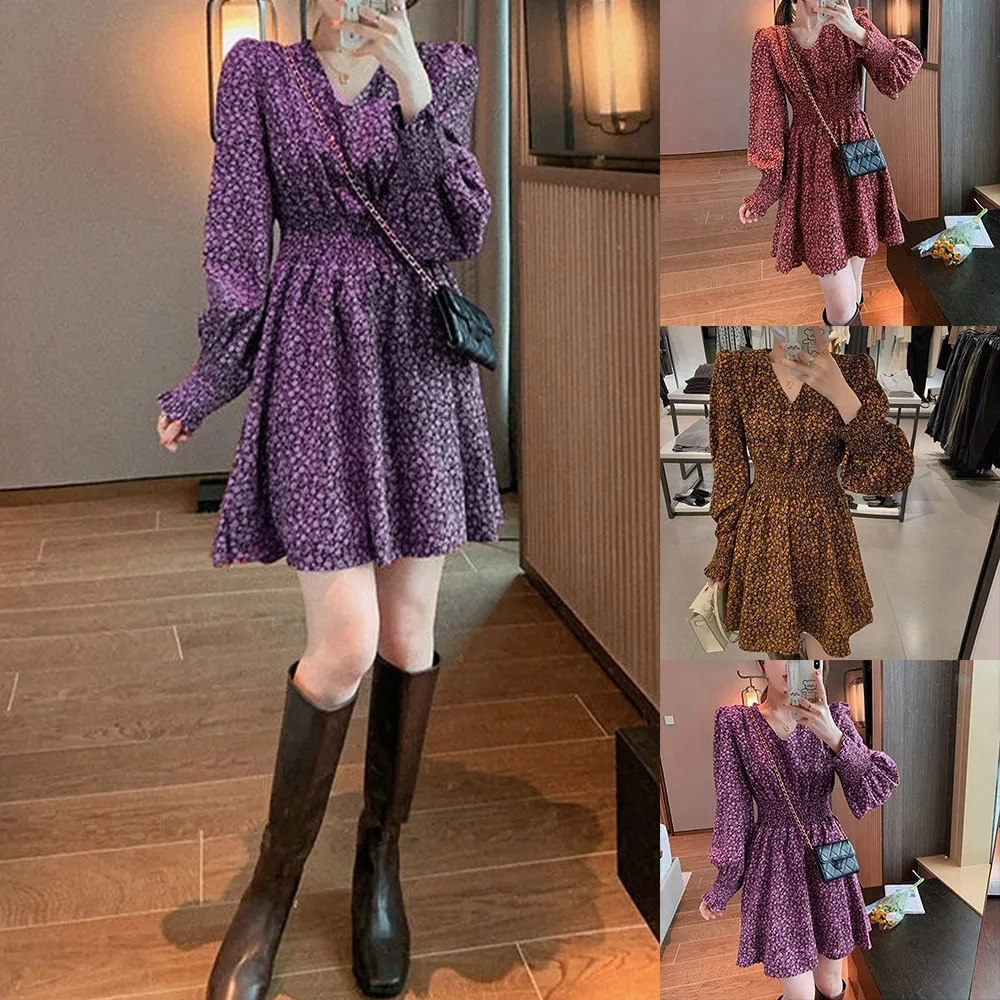 Oversize Women Summer Sweet Elegant Korean Floral Dresses Puff Sleeve V Neck High Waist Elastic A-line Party Dating Mini Dress
Oversize Women Summer Sweet Elegant Korean Floral Dresses Puff Sleeve V Neck High Waist Elastic A-line Party Dating Mini Dress