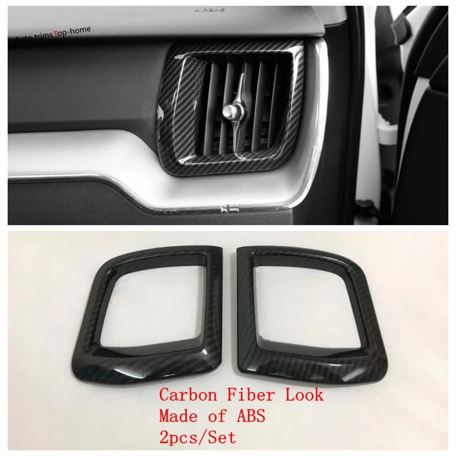 Yimaautotrims Carbon Fiber Look Interior Refit Kit Armrest Lift Button / Air AC Panel Cover Trim For VOLVO XC60 2018 - 2021
Yimaautotrims Carbon Fiber Look Interior Refit Kit Armrest Lift Button / Air AC Panel Cover Trim For VOLVO XC60 2018 - 2021