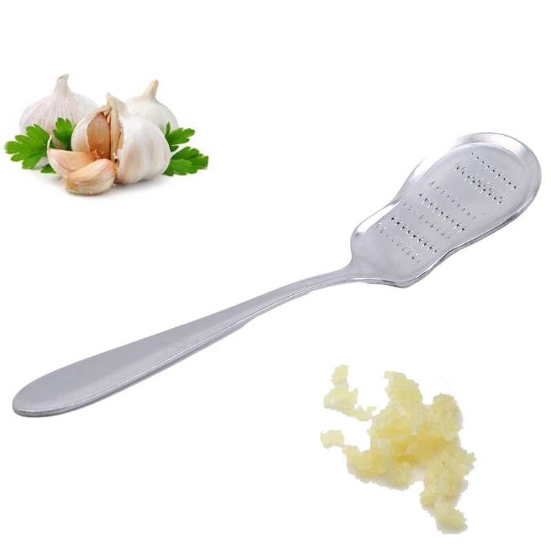 Kitchen Grater Stainless Steel Grinder Garlic Grinding Spoon Manual Tool Vegetable Juicer Food Processor
Kitchen Grater Stainless Steel Grinder Garlic Grinding Spoon Manual Tool Vegetable Juicer Food Processor