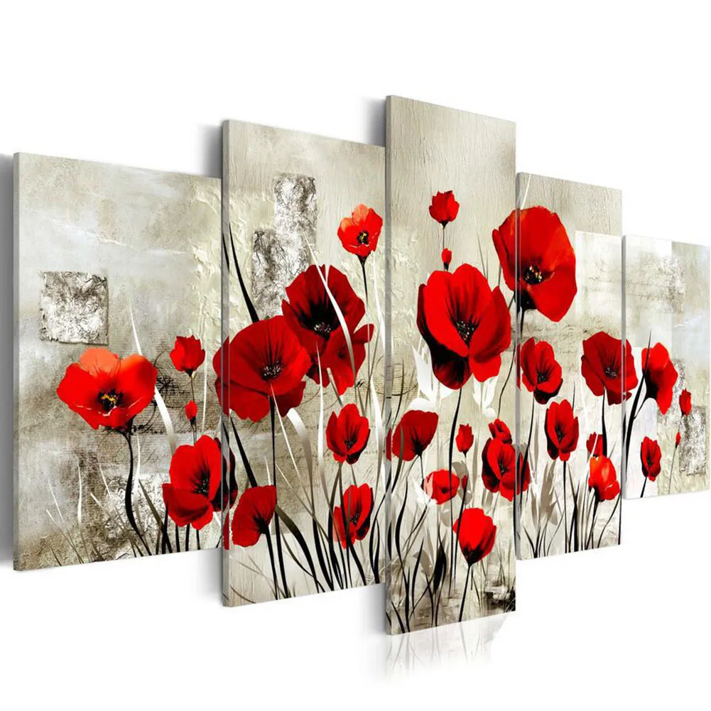 5PCS Flower Canvas Painting Art Frameless Wall Picture Home Decor Unframed For Bedroom Homing Decorations
5PCS Flower Canvas Painting Art Frameless Wall Picture Home Decor Unframed For Bedroom Homing Decorations