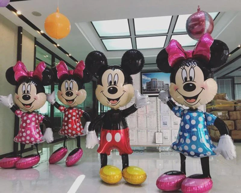 175cm 3D Giant Mickey Minnie Mouse Foil Balloon Pink Blue Black Bowknot Standing Kids toys Birthday Party baby shower Decoration
175cm 3D Giant Mickey Minnie Mouse Foil Balloon Pink Blue Black Bowknot Standing Kids toys Birthday Party baby shower Decoration