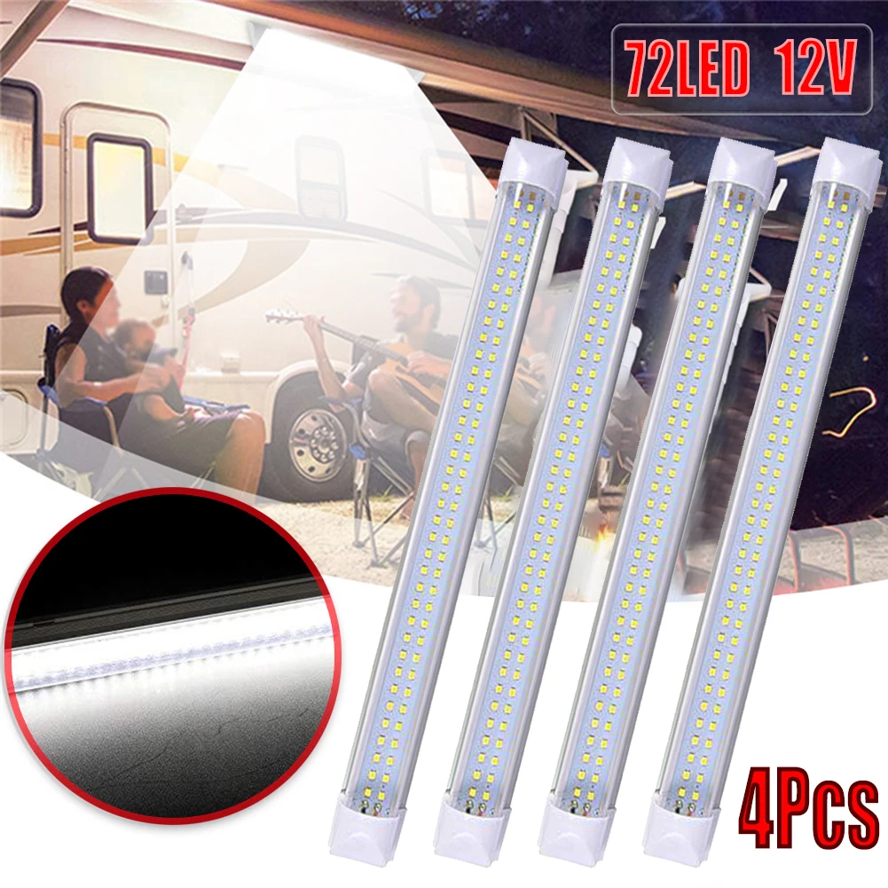 4X 72 LED Interior Light Strip Bar Car Van Bus Caravan ON/OFF Switch 12V 12 VOLT
4X 72 LED Interior Light Strip Bar Car Van Bus Caravan ON/OFF Switch 12V 12 VOLT