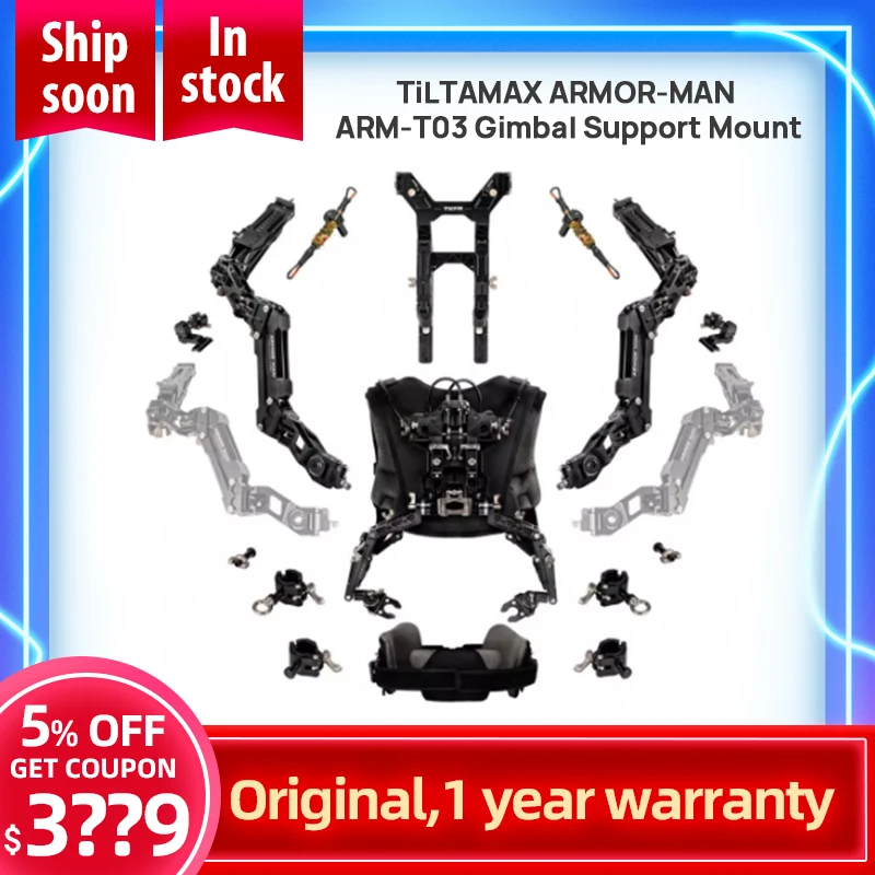 TiLTAMAX ARMOR-MAN 3 0 система поддержки карданного подвеса ARM-T03 Steadycam Steadicam 3-осевой