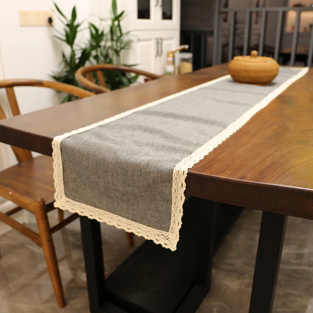 Table Runner 30x250CM Burlap Lace Jute TV Cabinet Table Runners Rustic Hessian Imitation Linen Wedding Party Home Decoration
Table Runner 30x250CM Burlap Lace Jute TV Cabinet Table Runners Rustic Hessian Imitation Linen Wedding Party Home Decoration
