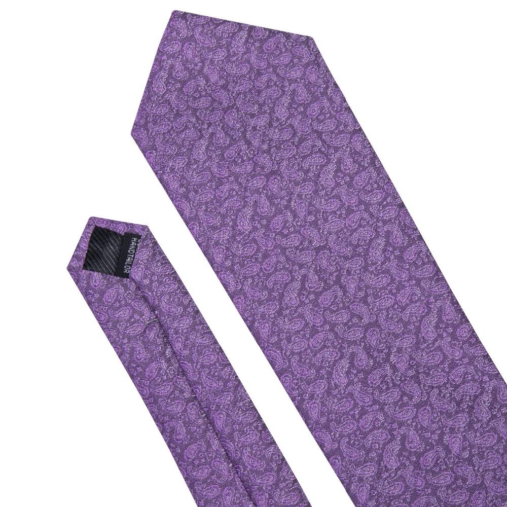 Barry.Wang New Fashion Purple paisley Wedding Tie Brooch Set Silk Neck Ties For Men Gift Wedding Groom Business Party FA-5125
Barry.Wang New Fashion Purple paisley Wedding Tie Brooch Set Silk Neck Ties For Men Gift Wedding Groom Business Party FA-5125