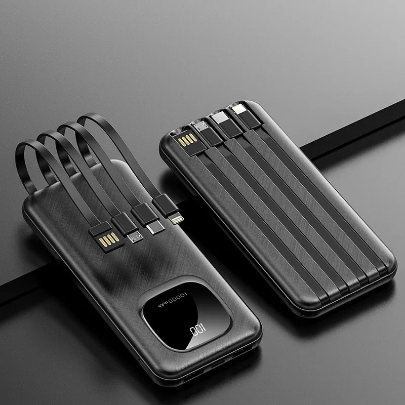 10000Mah Power Bank External Charger Fast Charging PoverBank 4 USB LED External Battery for Iphone Xiaomi Samsung
10000Mah Power Bank External Charger Fast Charging PoverBank 4 USB LED External Battery for Iphone Xiaomi Samsung